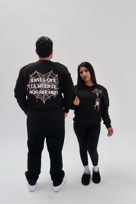 HASTA LA MUERTE CREWNECK - BLACK