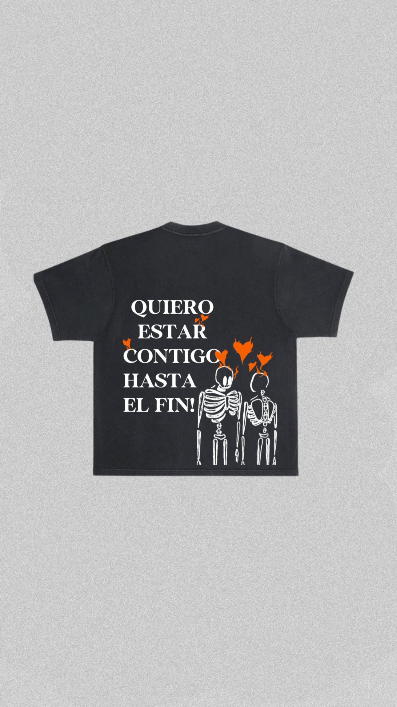 HASTA EL FIN T-SHIRT - BLACK