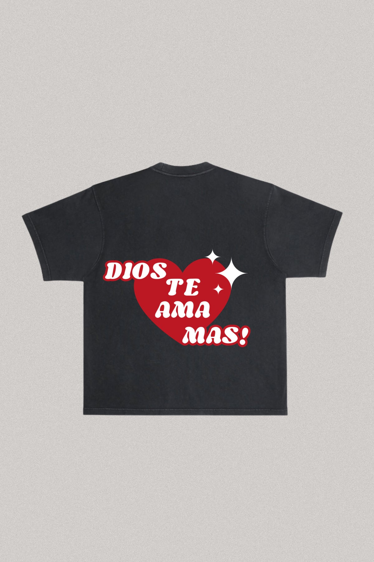 DIOS TE AMA - TSHIRT PUFF