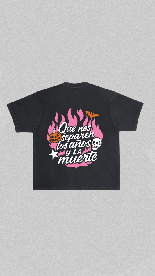 LOS ANOS PUFF T SHIRT - BLACK