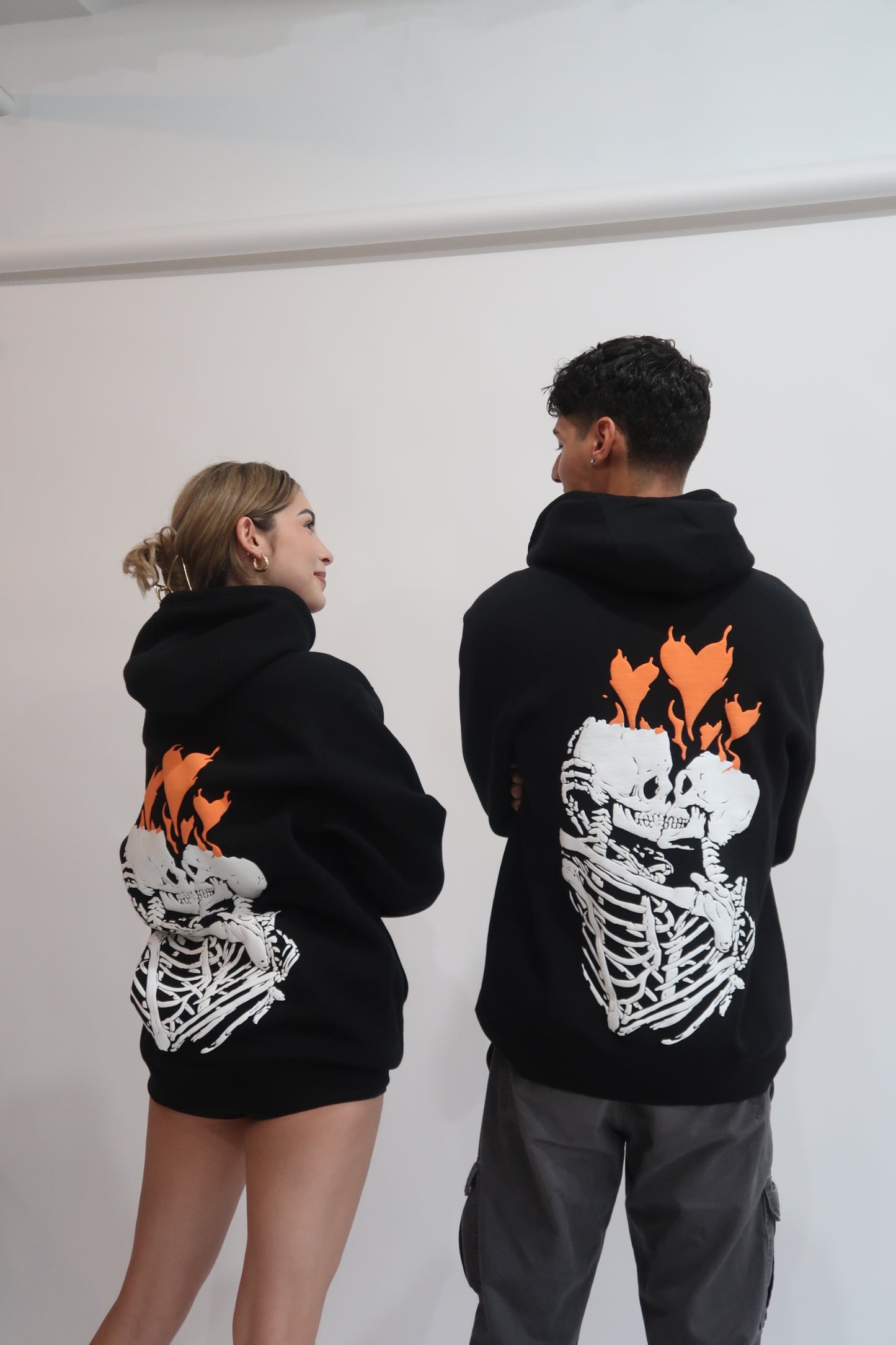 TIL DEATH PUFF HOODIE - BLACK