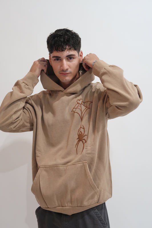 HASTA LA MUERTE HOODIE - CREAM